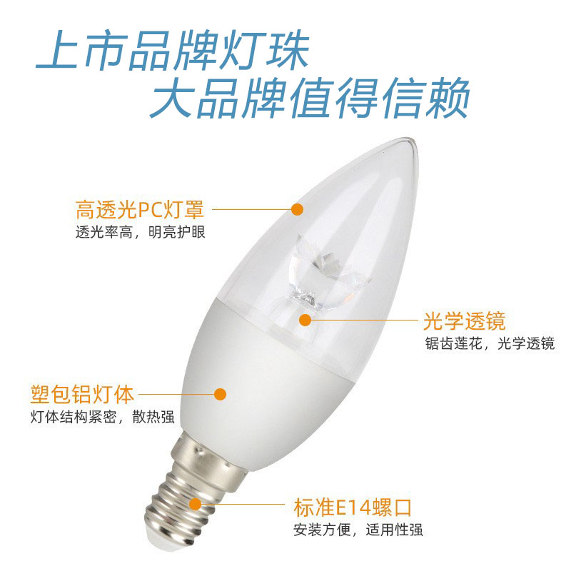 Led Candle Light Bulb5